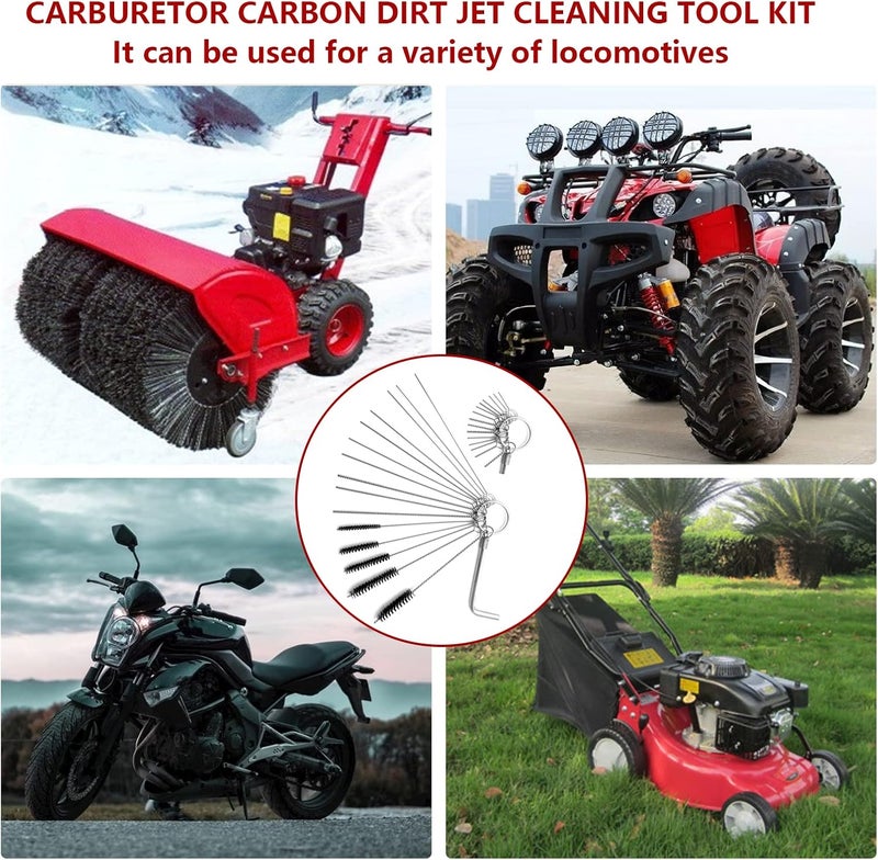TEMI Carburetor Cleaning Tools Kit - Image 5