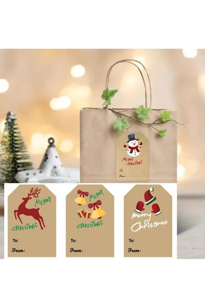 Christmas Decoration Stickers Gift Stickers Self-Adhesive Stickers - Image 4