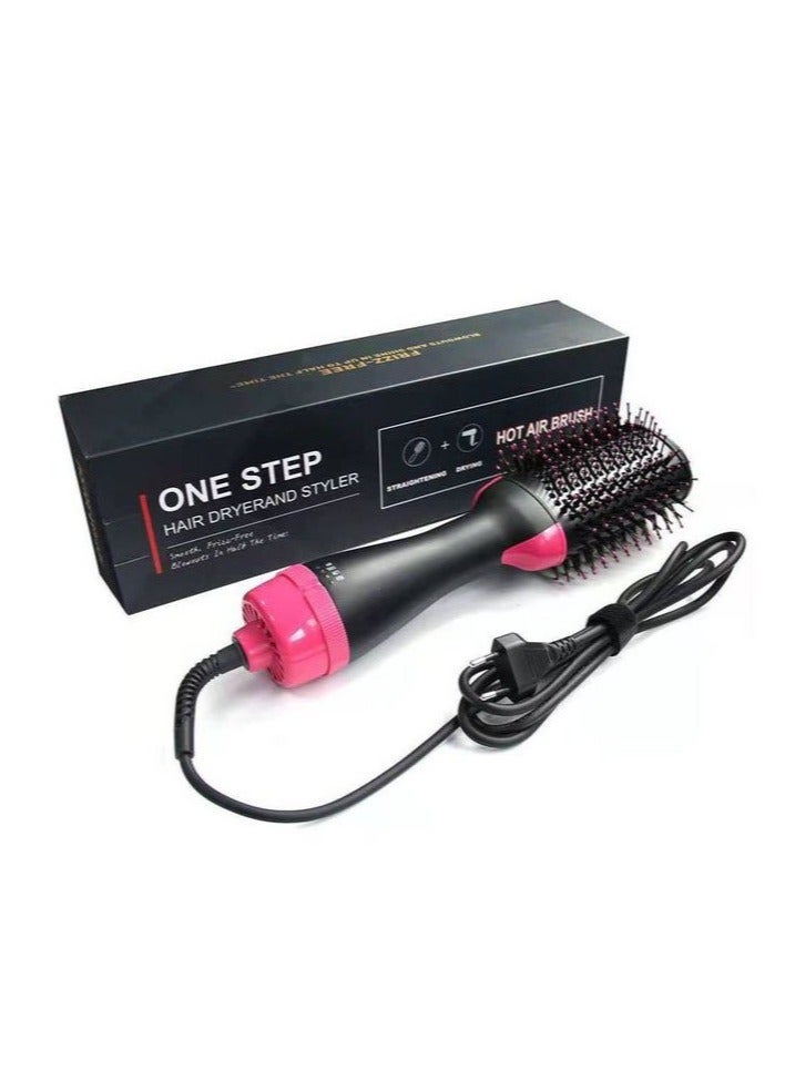 ELTRAZONE 2 In 1 Professional Hair Dryer Brush Negative Ion Blow Dryer Straightening Brush Hot Air Styling Comb Electric Hair Straightener Styler - Image 3