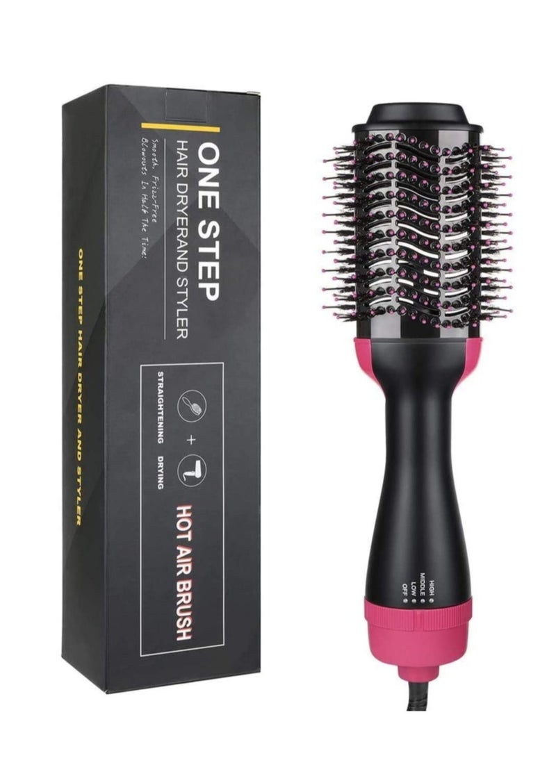 ELTRAZONE 2 In 1 Professional Hair Dryer Brush Negative Ion Blow Dryer Straightening Brush Hot Air Styling Comb Electric Hair Straightener Styler - Image 5