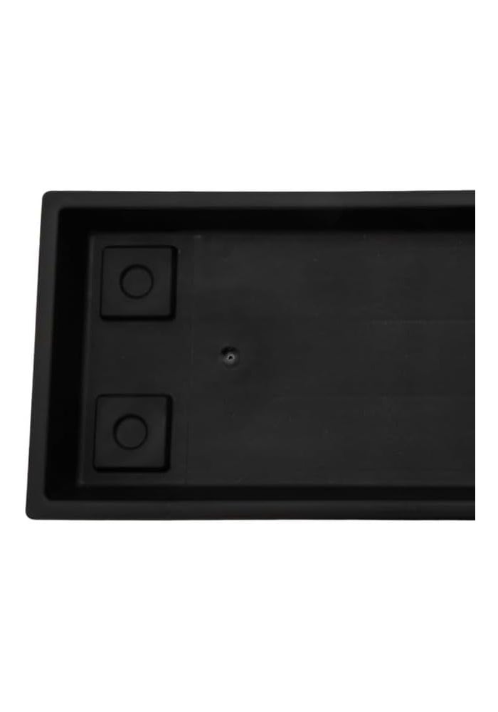 Servewell Harmony 17" Five-Divided Plate - Black - Image 4