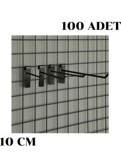 İstanbul Manken Istanbul Mannequin Wire Panel Hook Shelf Hanger 100 Pieces 10 cm 