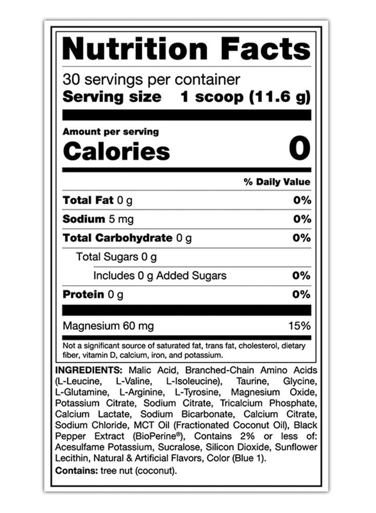 ميوتانت مكمل تخليق البروتين BCAA المتحول، 30 حصة، التوت الأزرق - Image 2
