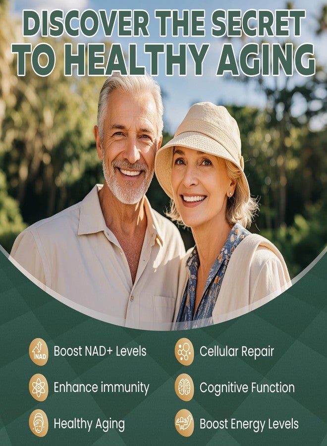 MEGNETA Liposomal NAD+ Supplement 1200mg with Trans Resveratrol - Boost NAD+ Levels, Energy & Anti-Aging Support - Vegan, 100 Capsules - Image 3