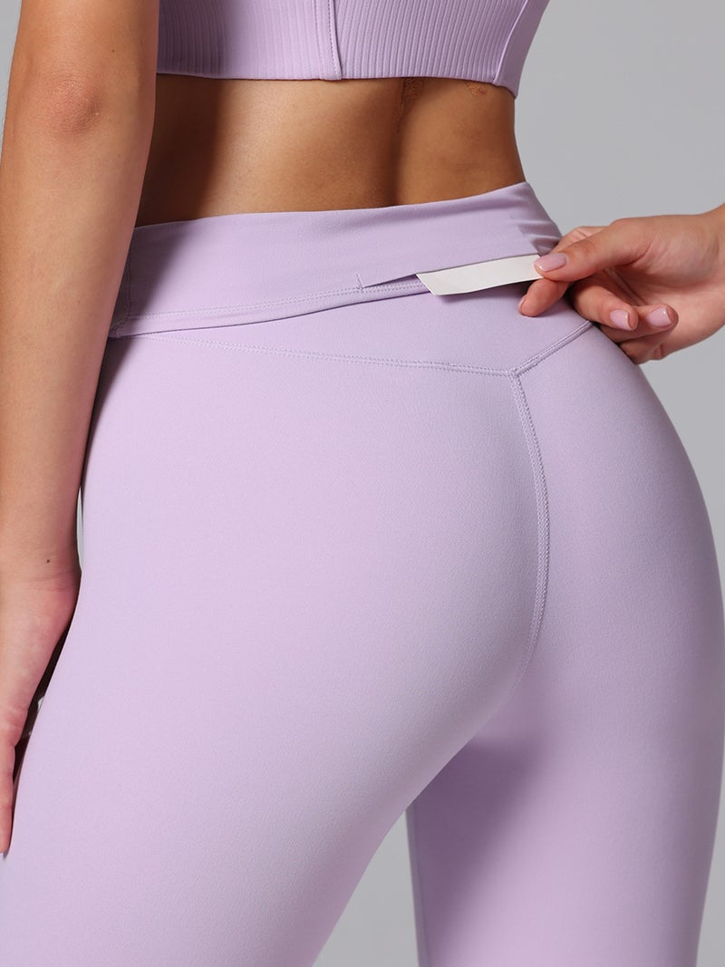 Lycra High-Waisted Tummy Control Yoga Pants – Women's Tight-Fitting Workout Leggings - Image 5