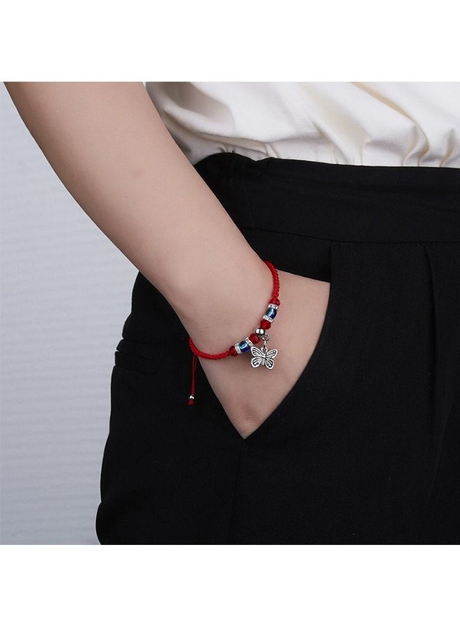 Butterfly Red String Kabbalah Evil Eye Charm Bracelets - Image 4