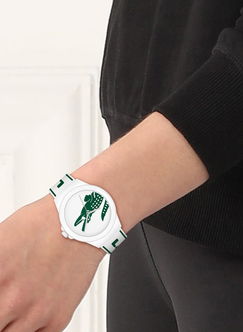 LACOSTE Women's Analog Round Shape Silicone Wrist Watch 2001347 - 38 Mm - Image 4