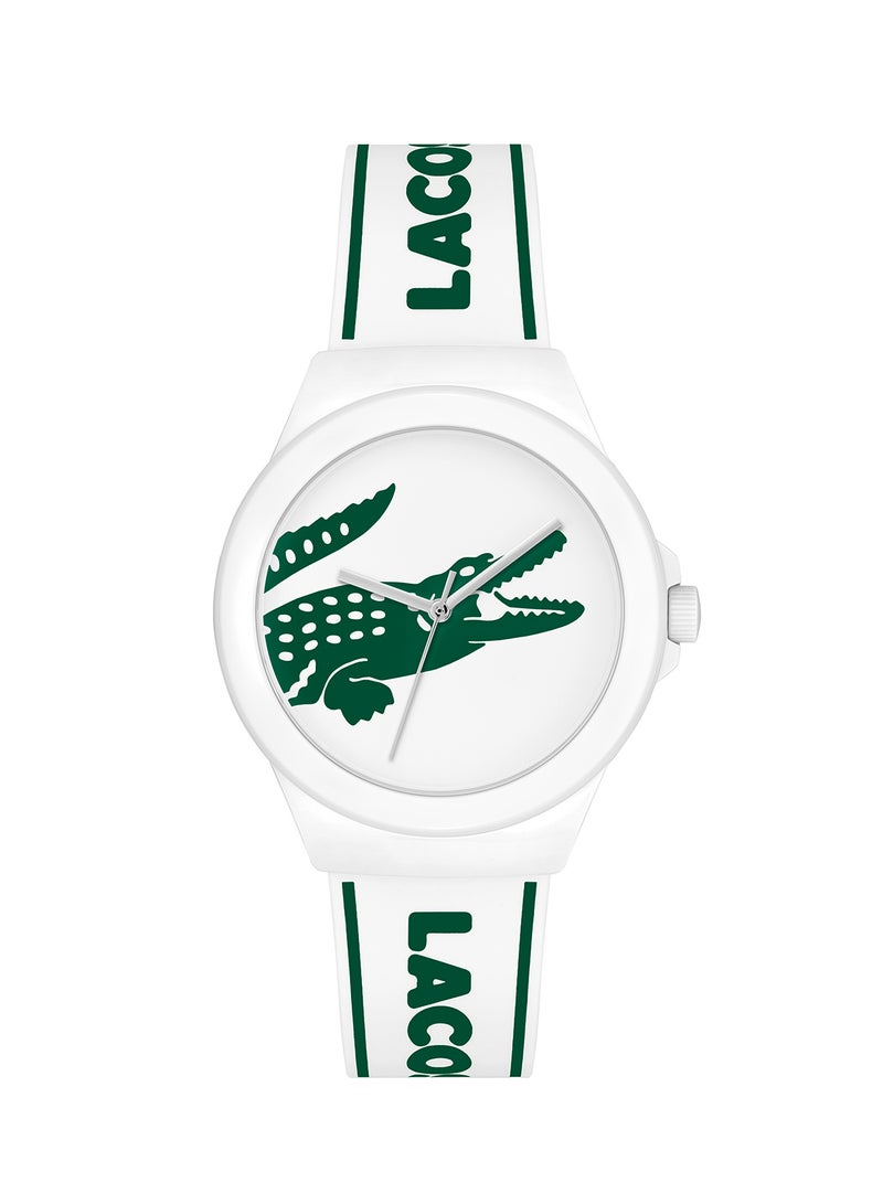 LACOSTE Women's Analog Round Shape Silicone Wrist Watch 2001347 - 38 Mm - Image 2