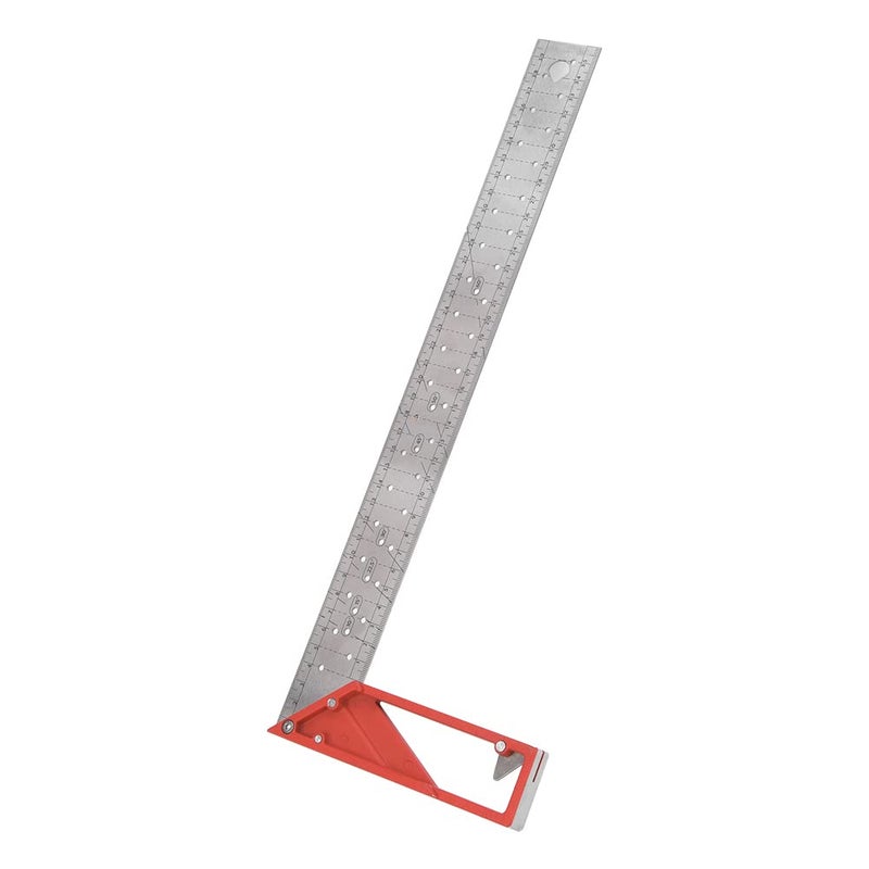 Stainless Steel Multi Angle Marking Ruler 45 90 Degree Woodworking Tool 40CM - Image 4