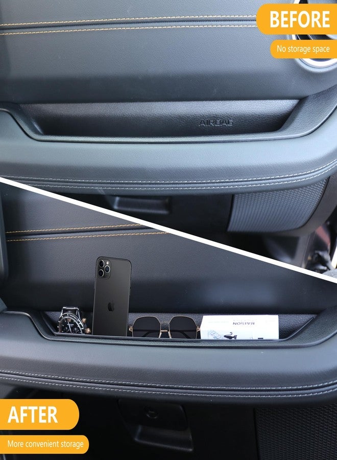 RERPRO صندوق تخزين مقبض الراكب من RERPRO JL، متوافق مع جيب رانجلر JL موديل 2024، بابين/أربعة أبواب، ملحقات داخلية 4XE، عبوة واحدة، مصنوع من مادة ABS سوداء. - Image 3