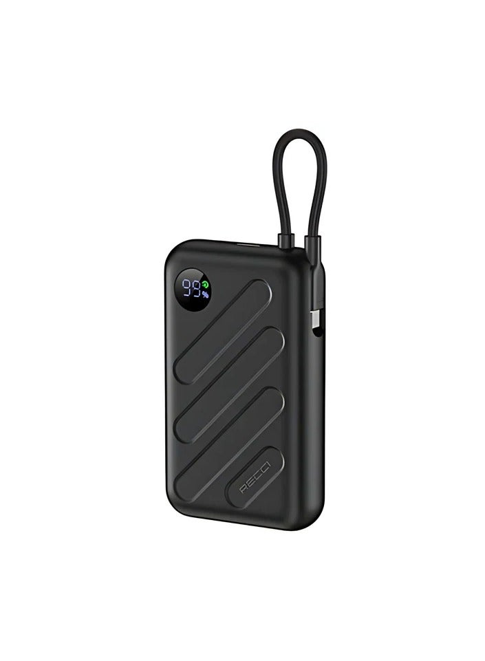 ريتشي باور بانك ريكي سريع الشحن من سلسلة كروز بسعة 10000 مللي أمبير في الساعة RPB-P19 - Image 1