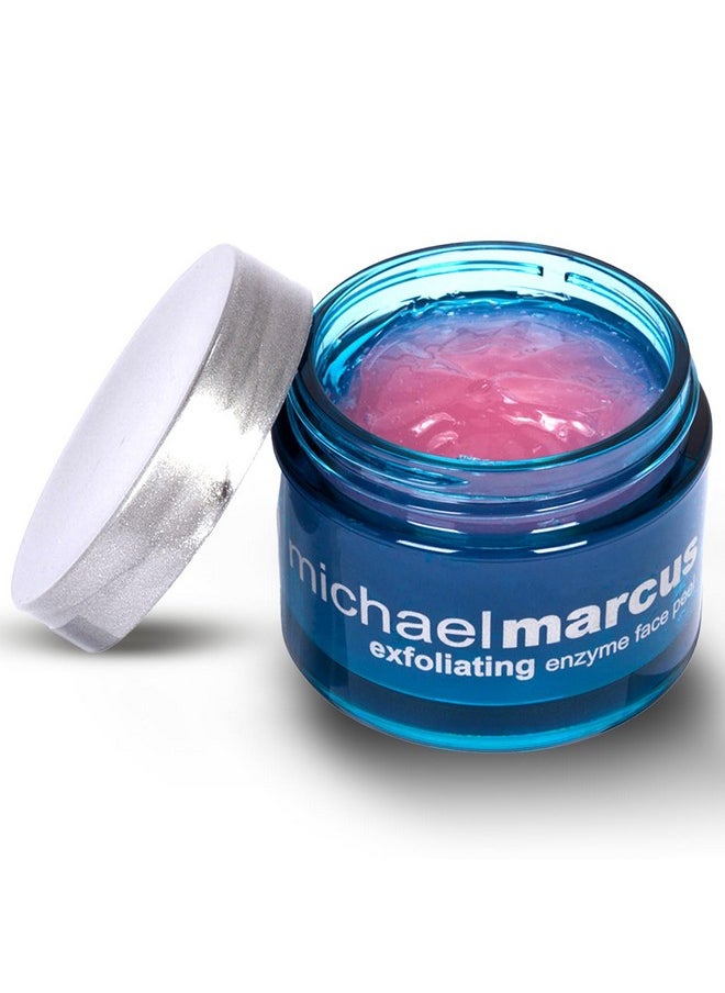 Michael Marcus - Exfoliating Enzyme Face Peel (1.7Oz Jar) - Face Exfoliator Mask For Dullness, Fine Lines, Wrinkles & Uneven Skin Tone - Remove Impurities And Unclog Pores With Cruelty Free Skincare - Image 1
