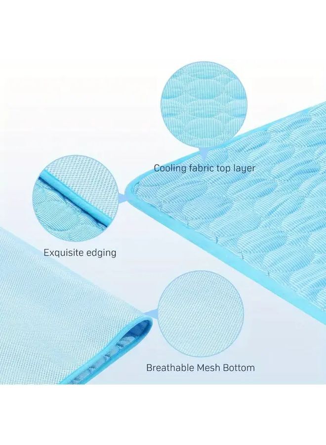 1pc Large Summer Ice Portable Pet Mattress For Dogs And Cats Indoor Outdoor Use Breathable Comfortable Refreshing Sleep Aid - Image 5