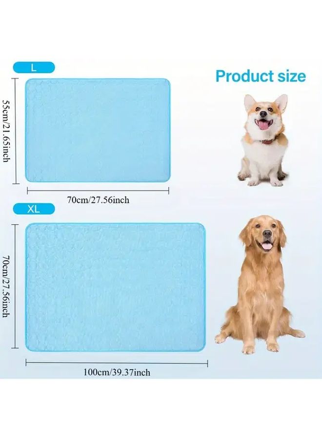 1pc Large Summer Ice Portable Pet Mattress For Dogs And Cats Indoor Outdoor Use Breathable Comfortable Refreshing Sleep Aid - Image 4
