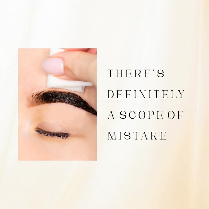 MinaiBrow Mina Henna Tint Stain Remover, Softly removes hair color from the scalp, skin around from the eyebrows, hair, beard and mustache quickly and gently 200ml, colorfix hair color remover - Image 4