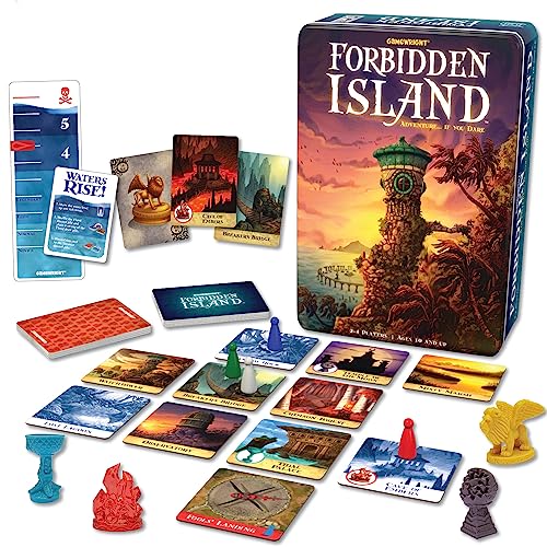 Gamewright  Forbidden Island  Cooperative Strategy Survival Board Game 24 Players - Image 1
