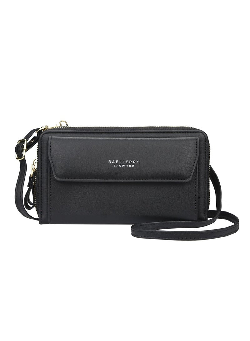 Baellery Women's cross body clutch - black