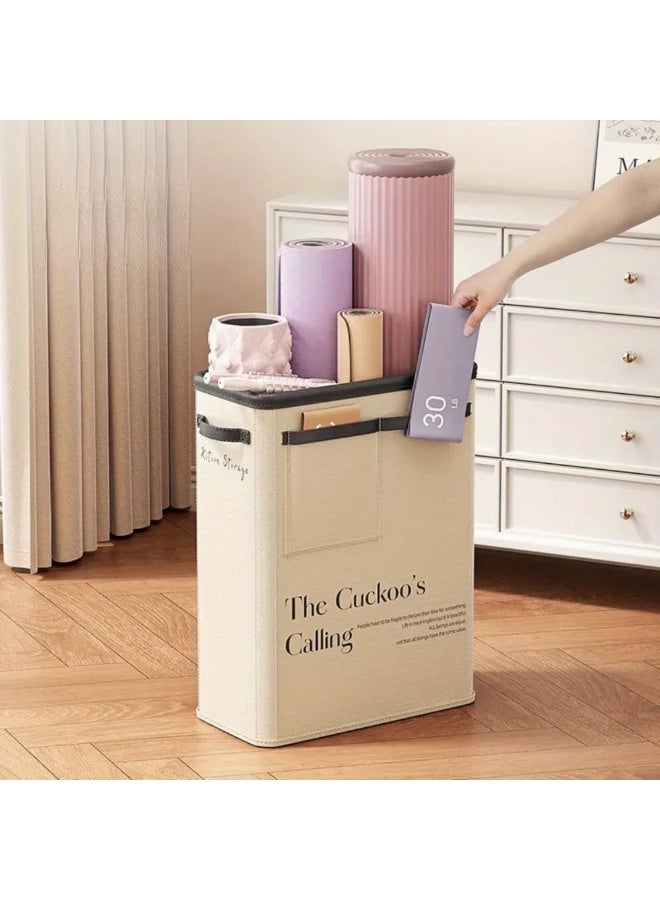 Cuckoo Yoga Mat Storage Basket,Yoga Equipment Gym Organizer,Fitness And Sports Equipment Storage Basket Accessories Organizer Large Capacity For Home - Image 1