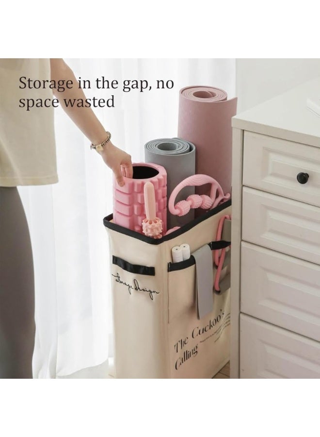 Cuckoo Yoga Mat Storage Basket,Yoga Equipment Gym Organizer,Fitness And Sports Equipment Storage Basket Accessories Organizer Large Capacity For Home - Image 4