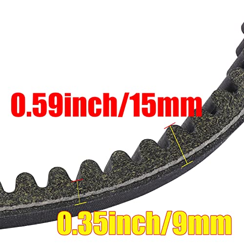 SOAJEE Drive Belt Compatible with Polaris ATP Big Boss Diesel Magnum Sportsman Worker 325 330 425 500 700 1998 1999 2000 2001 2002 3211069 3211095 - Image 4