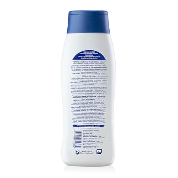 Maria Salome Shampoo Tradicional Sensitive - Image 3