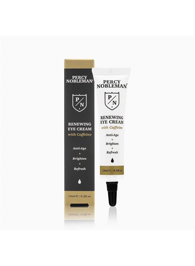 Percy Nobleman Repairing Eye Cream (with Caffeine), an anti-aging eye treatment to help combat the signs of aging, 15ml - Image 2