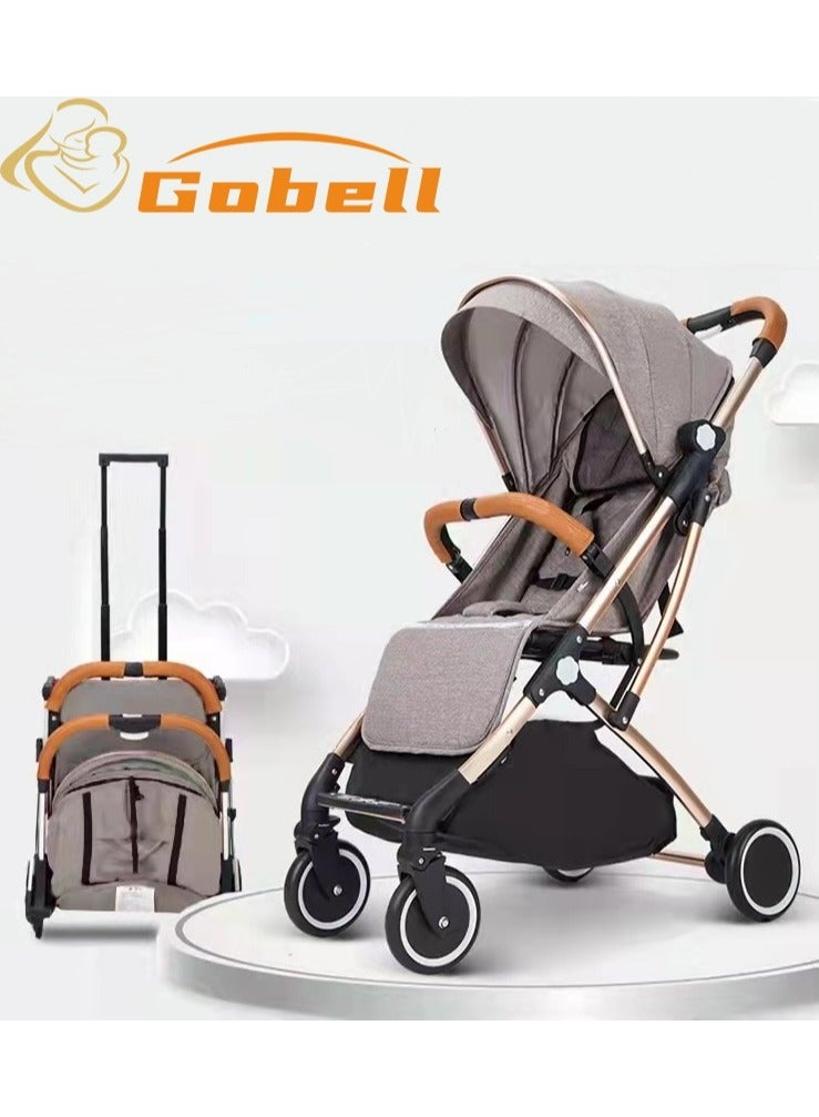 جوبل عربة أطفال متعددة الوظائف قابلة للطي خفيفة الوزن للسفر عربة أطفال واحدة - Image 1