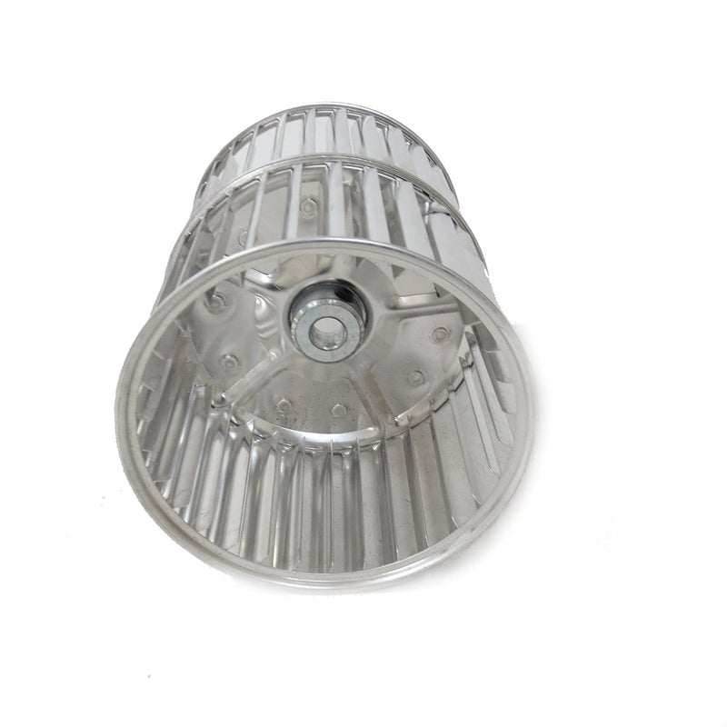 Lau 5 1/4 X 5 7/8 X 1/2 Aluminum Double Inlet Blower Wheel CW - Image 1