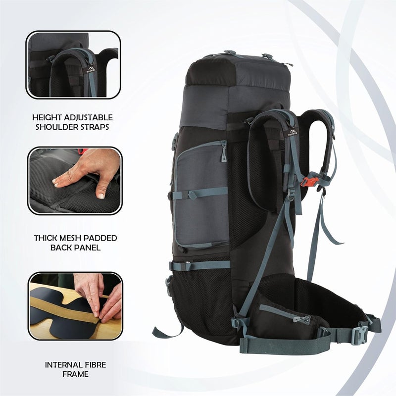 TRAWOC TRAILMASTER 80L Rucksack Bag for Men & Women - Image 4