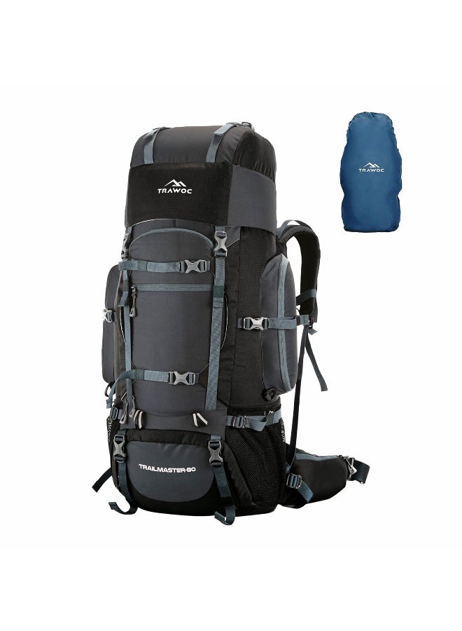TRAWOC TRAILMASTER 80L Rucksack Bag for Men & Women - Image 1
