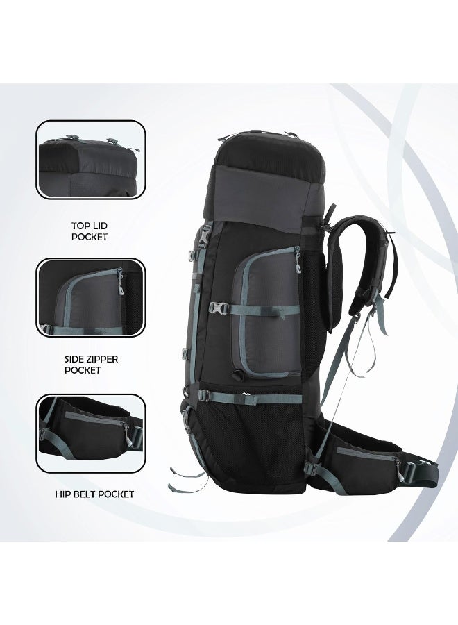 TRAWOC TRAILMASTER 80L Rucksack Bag for Men & Women - Image 3
