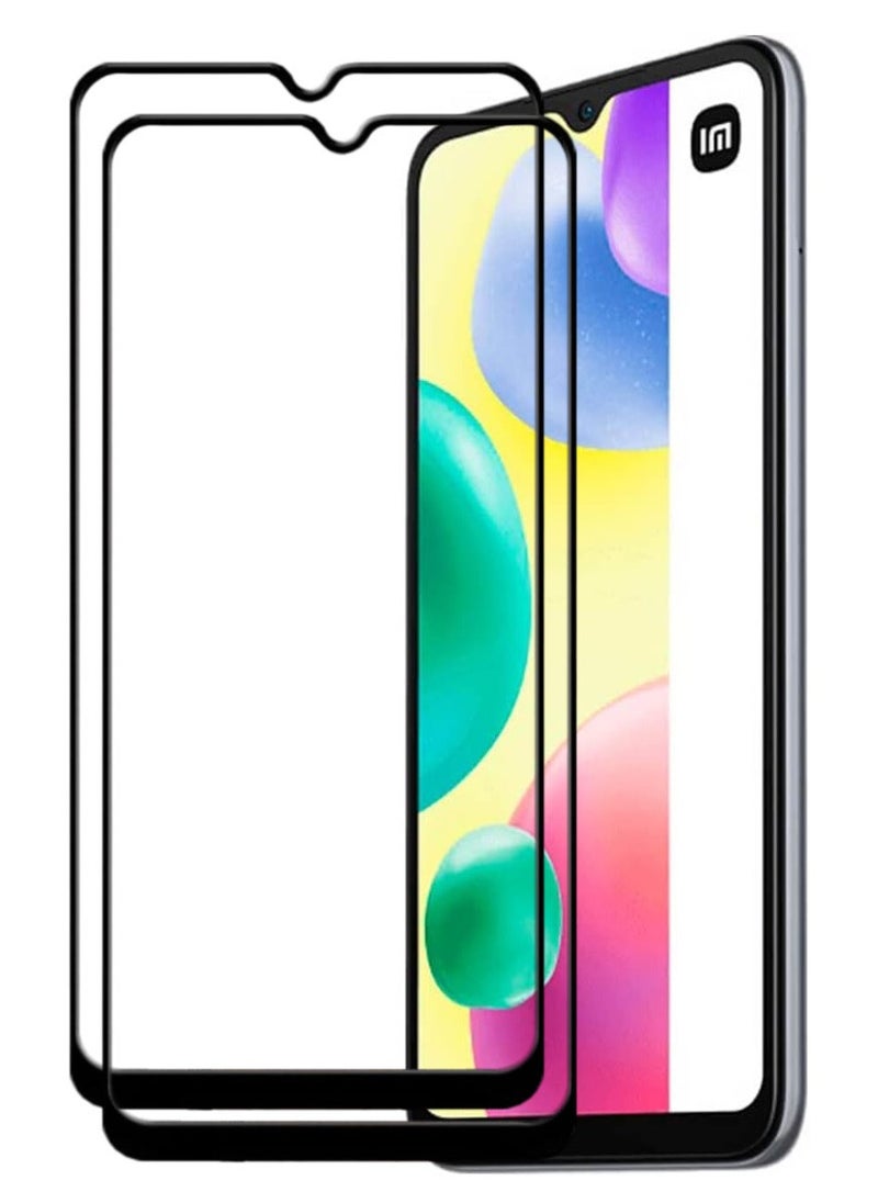 ACLIX 2 Pieces Antistatic ESD Dustproof Premium Quality High Definition Tempered Glass Screen Protector Designed For Xiaomi Redmi 10A - Image 1