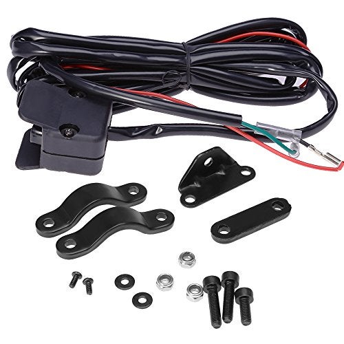 Saihisday 12V Winch Rocker Thumb Switch with Mounting Bracket Handle Control Switch Replacement for ATV UTV - Image 2