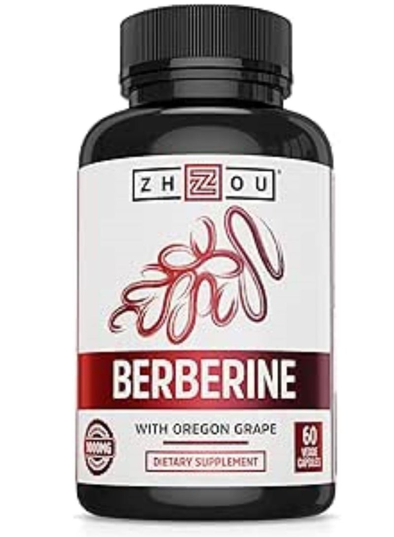 تشو نيوتريشن بربارين مع عنب أوريغون - 60 كبسولة 500 ملغ - Image 1