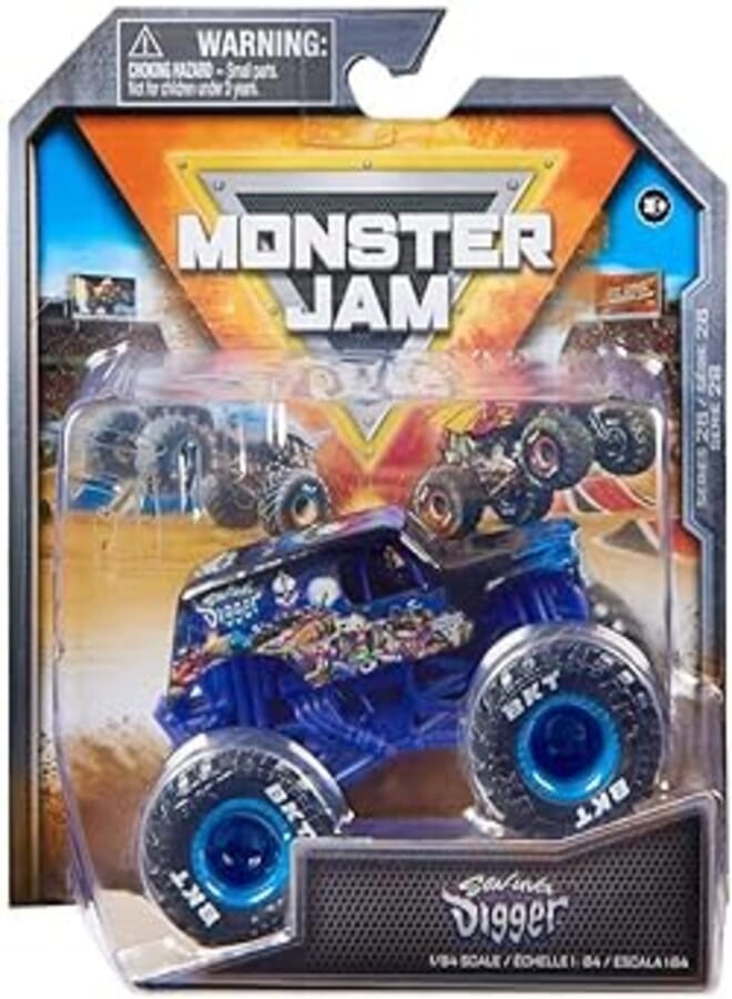 Monster Jam شاحنة Monster Jam 2023 Spin Master 1:64 Diecast Truck Series 28 Legacy Trucks Son-uva Digger