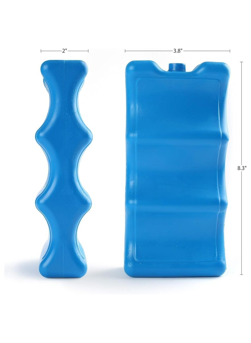 Plastic Forte Reusable Ice Packs Long Lasting Bottle Ice Packs for Cans Bottles Contoured Ice Packs for Milk Storage Reusable Cool Packs for Camping Picnic Outdoors and Travelling Single Piece  - Image 3