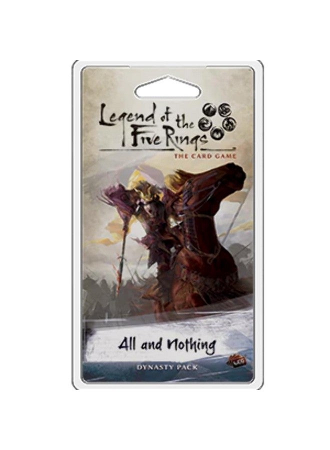 Fantasy Flight Games Legend of the Five Rings LCG: All and Nothing