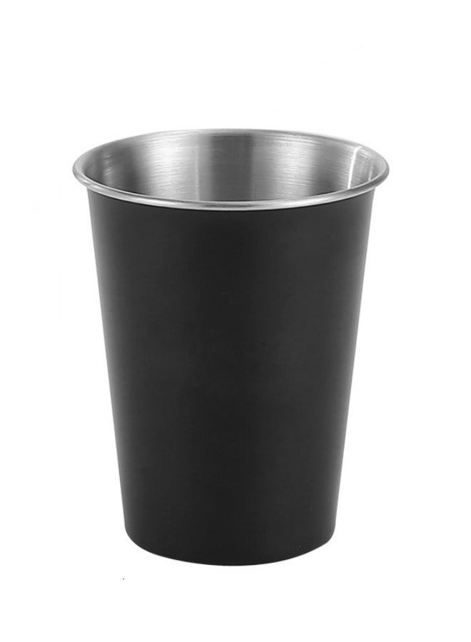 Stainless Steel Stemless Wine Glass, Heat Insulated, Spill-proof, Travel-friendly, Fun Cocktail Drinkware 500ML - Image 1