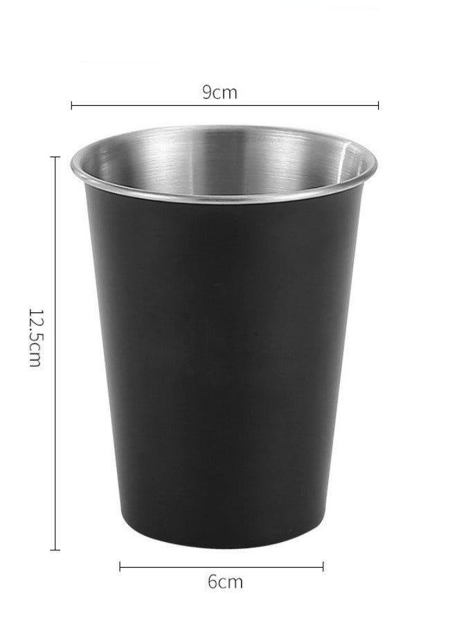 Stainless Steel Stemless Wine Glass, Heat Insulated, Spill-proof, Travel-friendly, Fun Cocktail Drinkware 500ML - Image 3