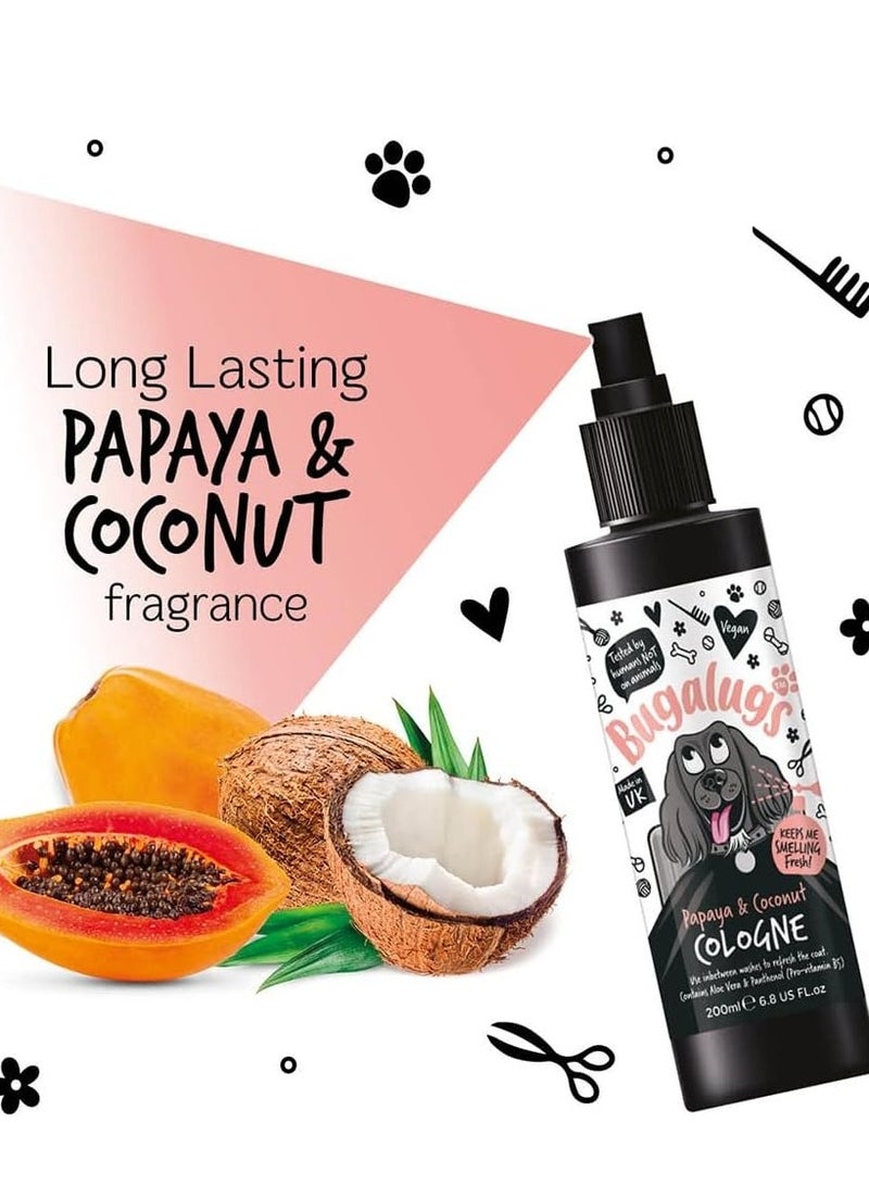 BUGALUGS Papaya & Coconut Cologne 200ml 6.8 Fl Oz - Image 2