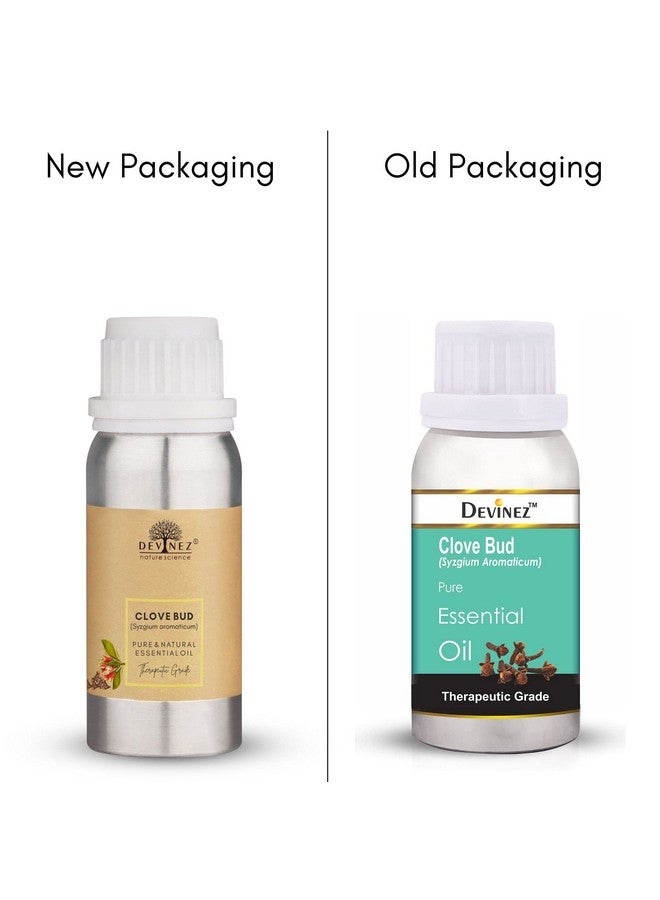 Devinez Clove Bud Essential Oil, 100% Pure, Natural & Undiluted, 250ml in Anodized Aluminum Bottle - Image 2