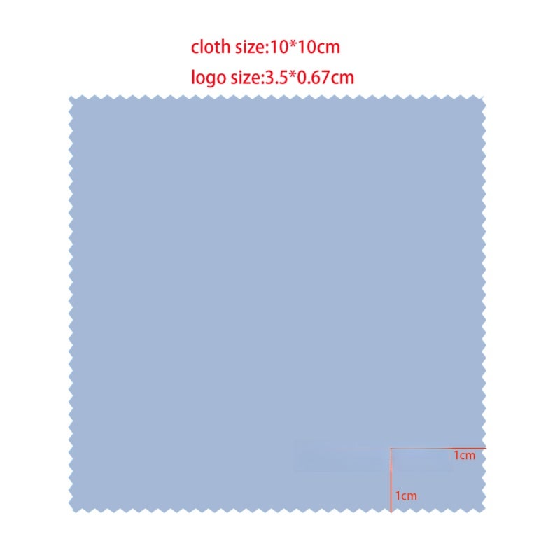 Screen Cleaner Cloth: Blue Microfiber, Static Resistant, Lint-Free Dual-Sided High Absorbency - Reusable Gentle Fabric for Camera, Cellphone, Tablet, Computer Screens - Image 5