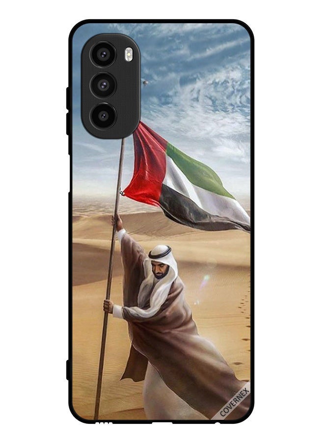 Covernex Protective Case Cover For Motorola Moto G82 Zayed Planted Uae Flag - Image 1