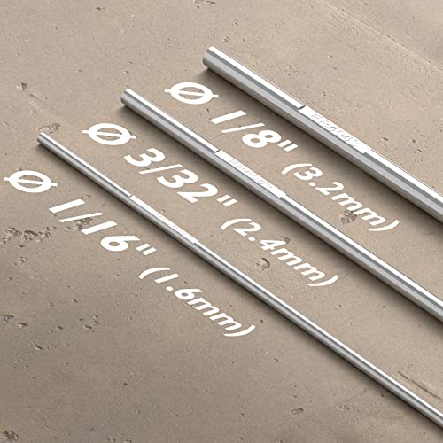 TOOLIOM Aluminum TIG Welding Rod ER4043 Welding Wire Filler Rod 3/32" x 16" 5LB - Image 2