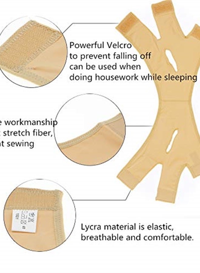 Slimming face band, slimming face mask, facelift mask, sleep neck mask, reduce double chin bandage(S)