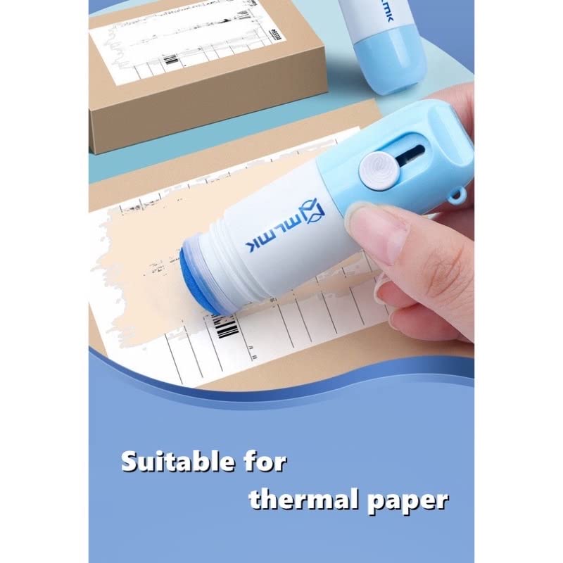 Tusig ® 2in1 Thermal Paper Correction Fluid with Cutting Tool Box Opener Privacy Protection Quick-Drying Eliminate Fonts - Image 5