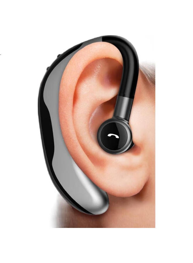Masentek سماعات بلوتوث لاسلكية F600، تصميم أحادي الأذن، عمر بطارية طويل، طاقة عالية، جودة صوت ممتازة، متوافقة مع المكالمات، بدون استخدام اليدين، مناسبة للقيادة، راكبي التوصيل، متوافقة مع هواوي وشاومي - Image 2