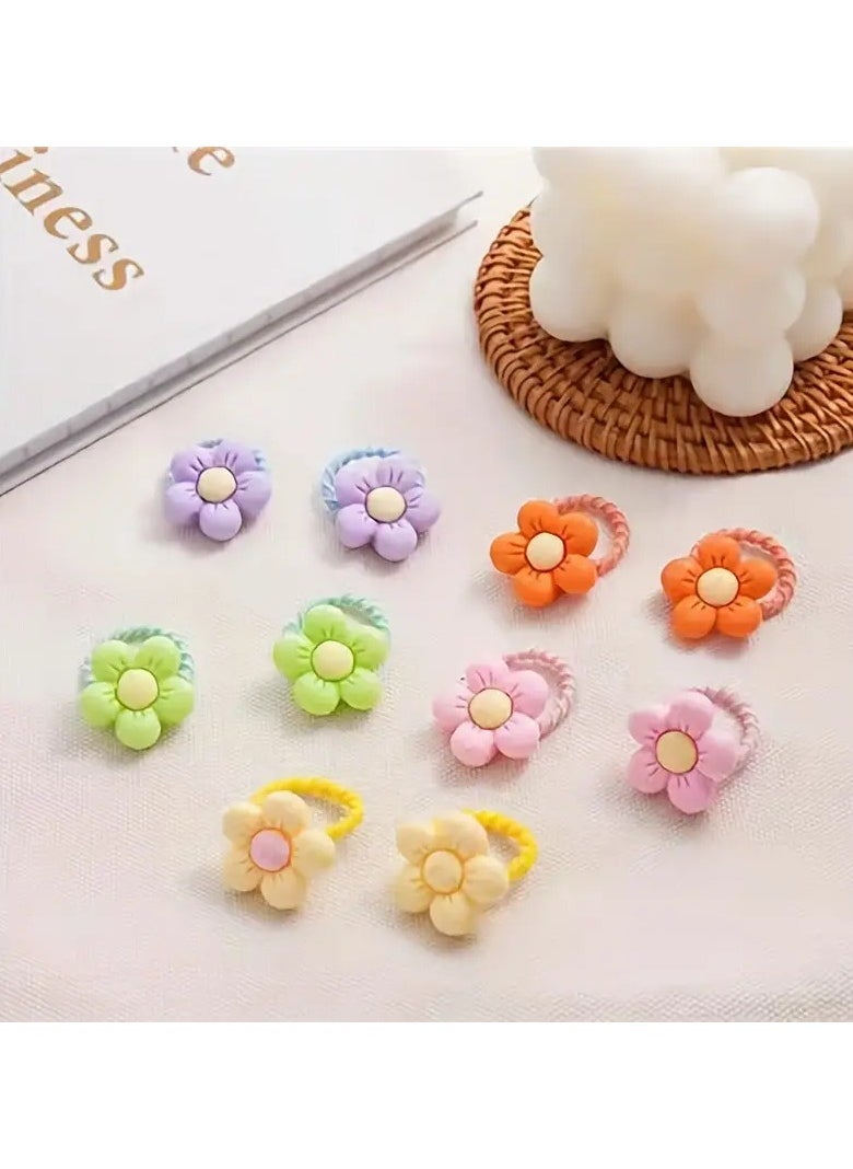 10pcs Girls Hair Ties, Cute Flower Decor Hair Rope, Hair AccessoriesGift - pzsku/ZFB1B7723951EC2C2EC14Z/45/_/1734441189/b36e607e-b232-4810-afd6-bd8010917275