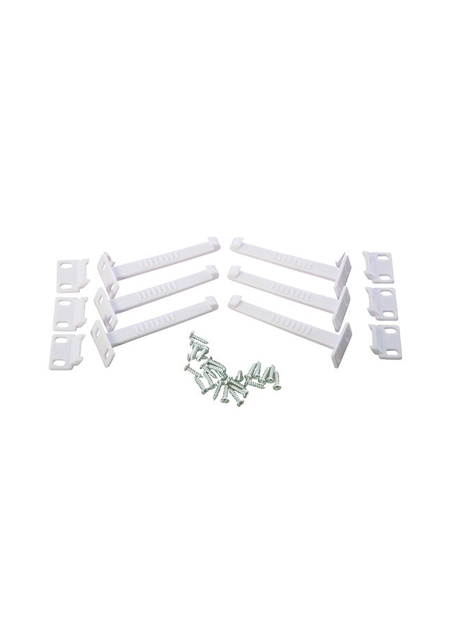 dreambaby Pack Of 6 Safety Catches, White  - Image 1