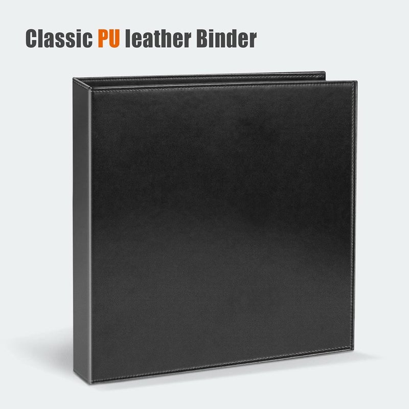 tutata Comic Book Storage Album, Comic Book Binder - for Current, Silver Age, Regular Comics Bagged and Boarded, Binder with 12 Super Heavyweight Sleeves, Acid-Free, Gift for Comic Collectors - Image 2